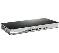D-Link Commutateur DXS-1210-10TS – Intelligent – 8x10GBase-T + 2x SFP+ – Bureau, montable sur rack