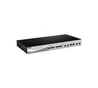 D-Link DXS-1210-12SC/E commutateur réseau Géré L2 10G Ethernet (100/1000/10000) 1U Noir, Argent