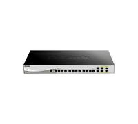 D-Link DXS-1210-16TC/E Switch Manageable L2 12x10G Ethernet RJ-45 + 2xSFP Combo + 2xSFP+ 320Gbps QoS, VLAN, ACL, IPv4/IPv6, Montage Rack