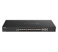 D-Link Commutateur intelligent DXS 1210-28S 24 x 10GBase-X + 4 x 10Gb Ethernet – Montable sur rack