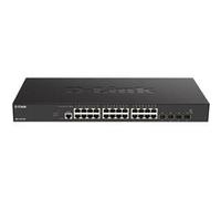 D-Link DXS-1210-28T commutateur réseau Géré 10G Ethernet (100/1000/10000) 1U Noir