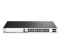 D-Link DXS 3130-28 - Commutateur - C3 - Géré - 24 x 100/1000/2.5G/5G/10GBase-T + 4 x 10 Gigabit / 25 Gigabit SFP28 - Montable sur rack