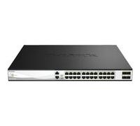 DXS 3130-28P - Commutateur - C3 - Géré - 24 x 1/2.5/5/10GBase-T (PoE++) + 4 x 10 Gigabit / 25 Gigabit SFP28 - Montable sur rack - PoE++ (790 W)