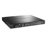 D-Link DXS-3400-24TC commutateur réseau Géré L3 Gigabit Ethernet (10/100/1000) 1U Noir