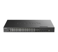D-Link DXS-3410-32XY commutateur réseau Géré L3 Fast Ethernet (10/100) Noir