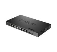 D-Link DXS 3410-32XY - Commutateur - C3 - Géré - 24 x 10 Gigabit Ethernet + 4 x 10 Gigabit SFP+ + 4 x 25 Gigabits SFP28 - Montable sur rack G