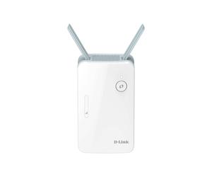 D-Link E15/E Répéteur WiFi 6 AX1500, Bi-bande 2.4/5GHz, 802.11ax/ac/n/g/b/a, 1x Gigabit Ethernet, WPA3, MU-MIMO, WPS, Montage Mural