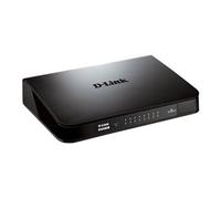 D-Link GO-SW-16G Non-géré L2 Gigabit Ethernet (10/100/1000) 1U Noir