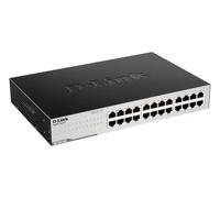 D-Link GO-SW-24G Switch 24 Ports Gigabit 10/100/1000mbps - Idéal Partage de Connexion et Mise en Réseau Small/Home Office