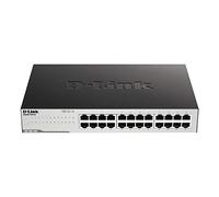 D-Link GO-SW-24G Switch 24 Ports Gigabit 10/100/1000mbps - Idéal Partage de Connexion et Mise en Réseau Small/Home Office