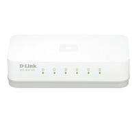 D-Link GO-SW-5E Switch 5 Ports Ethernet 10/100mbps - Idéal Partage de Connexion et Mise en Réseau Small/Home Office