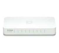 D-Link GO-SW-8E Switch 8 Ports Ethernet 10/100mbps - Idéal Partage de Connexion et Mise en Réseau Small/Home Office