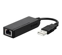 D-Link HUB USB Adaptateur USB 2.0 vers Fast Ethernet 10/100 Mbps- Idéal pour convertir USB 2.0 en Ethernet (DUB-E100)