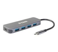 D-Link Hub USB-C vers 4 ports USB 3.0 avec alimentation DUB-2340