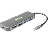 D-Link Hub USB DUB-2333 60 W Gris