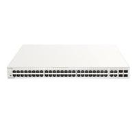D-Link Nuclias Cloud-Managed DBS-2000-52MP - Commutateur - intelligent - 48 x 10/100/1000 (PoE+) + 4 x SFP Gigabit combiné - Montable sur rack - PoE+ (370 W) - avec 1 an de Nuclias Cloud Management G