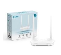 D-Link S03 Routeur Wi-FI N300, Wi-FI 4 jusqu'à 300 Mbit/s, Bande 2,4 GHz