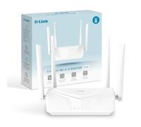 D-Link S12 Routeur Wi-FI Double Bande AC1200 avec Ethernet Gigabit | Sécurité WPA3, 4 antennes haut gain, Wi-Fi Invités, modes Routeur, Pont et Répéteur, configuration rapide via SetupGo