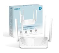 Routeur D-Link S15 Bi-bande Wi-Fi 6 (802.11ax) 1500 Mbit/s Gigabit Ethernet RJ-45 Blanc