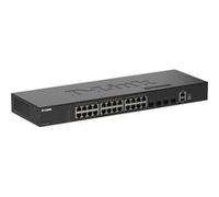 D-Link SmartPro DGS-1530-28 - Commutateur - intelligent - 24 x 10/100/1000 + 4 x 10 Gigabit SFP+ - de bureau, Montable sur rack G