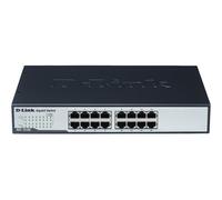 D-LINK SWITCH 16 PORTS 10/100/1000 MBPS RACKABLE - NON MANAGEABLE