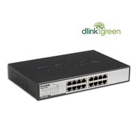D-Link DGS-1016D/E commutateur réseau Non-géré Noir, Métallique