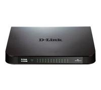 Switch réseau D-Link Systems D-Link Switch 24 ports Gigabit 10/100/1000mbps - Idéal partage de connexion et mise en réseau Small Office Home Office (GO-SW-24G)