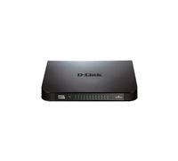 Switch réseau D-Link Systems D-Link Switch 24 ports Gigabit 10/100/1000mbps - Idéal partage de connexion et mise en réseau Small Office Home Office (GO-SW-24G)