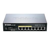 D-LINK Switch/8xG+F+ENet RJ45 19" PoE