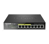 D-Link DGS-1008P/E commutateur réseau Non-géré L2 Connexion Ethernet, supportant l'alimentation via ce port (PoE) Noir