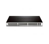 D-LINK Switch Smart+ 48 ports - DGS-1210-52 - 10/100/1000Mbps + 4 ports combo 1000Base-T/SFP