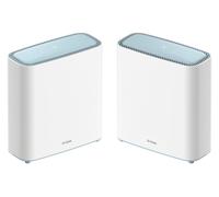 D-Link M32-2 Système Mesh Eagle Pro AI AX3200 (Pack de 2) avec IA Wi-FI/Optimiseur de trafic, contrôle Parental IA, Ports Gigabit, MU-MIMO, 1024 QAM, OFDMA, WPA3, Compatible Alexa/Google Assistant