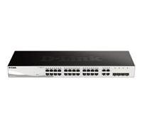 Switch réseau RJ45/SFP D-Link DGS-1210-24/E 24+4 ports 56 GBit/s