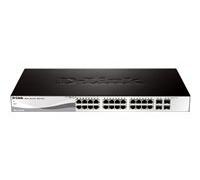 Commutateur D-Link DGS-1210-28 24 ports Gigabit + 4 ports SFP combinés