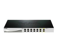 D-Link Web Smart DXS-1210-12SC - Commutateur - Géré - 10 x 10 Gigabit SFP+ + 2 x combo 10 gigabits SFP+ - de bureau, Montable sur rack