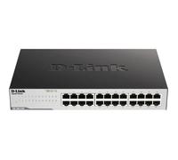 D-Link GO-SW-16G Non-géré L2 Gigabit Ethernet (10/100/1000) 1U Noir