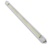 D-lite Éclairage LED Extérieur pour Camping Car, Réglette LED 12V 55CM Argent, 6000K Blanc Froid, IP66 Étanche, Lampe de Auvent pour Caravane, Fourgon Aménagé