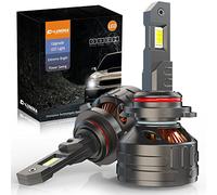 D-Lumina Ampoule 9005/HB3 LED Future Série,120W 30000LM,kit LED Haute Lumens,Blanc Froid 6500K,étanche IP68 et Système de Refroidissement Avancé,Remplacement de Mise à Niveau Halogène,Lot de 2