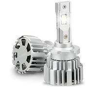 D-Lumina Ampoule D2S D2R LED Voiture,6000K Blanc 2×35W 10000LM Kits de Conversion LED Ampoule de Phare,Faisceau Haut et Bas,Plug and Play au Remplacement D2S HID D'origine,Lot de 2