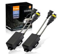 D-Lumina Ampoule H8/H9/H11 LED Décodeur Résistance,Erreur Canbus Avertissement Canceller et Anti Scintillement Adaptateur，D'avertissement Condensateurs Annulateurs (2 Pièces)