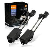 D-Lumina Ampoule LED H4 Décodeur Résistance,Erreur Canbus Avertissement Canceller et Anti Scintillement Adaptateur，D'avertissement Condensateurs Annulateurs,Postuler à-H4/9003/HB2 (2 Pièces)