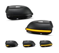 D-Lumina Lot de 2 rétroviseurs latéraux dynamiques à LED séquentiels compatibles avec VW P-assat Variant ALLTRACK CC Sciro-cco Beetle Cabriolet EOS Je-tta IV avec trous