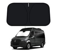 D-Lumina Pare-soleil pour Merce-des Benz Sprinter et Freightliner Sprinter 2007-2023 - Pare-soleil pour fenêtre avant - Bloque les rayons UV - Chaleur - Pliable - 2 couches - Matériau 210T