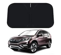 D-Lumina Pare-soleil pour pare-brise Honda CR-V 2012-2016 CRV, pare-soleil de fenêtre avant, protection contre les rayons UV, pliable, 2 couches, matériau 210T