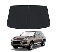 D-Lumina Pare-Soleil pour Porsche Cayenne 2010, Protection de Pare-Brise Avant Contre Les Rayons UV, Accessoire Auto Pliable et Portable