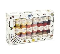 DMC Garn – Lot de 25 pelotes Amigurumi HAPPY CHENILLE 15 gr – Multicolore