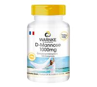 D-Mannose 1000mg - dosage élevé - végétalien - 100 comprimés | Warnke Vitalstoffe - Qualité des pharmacies allemandes