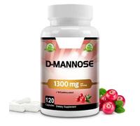Now Foods D-Mannose avec Canneberges - 90 Capsules Végétales