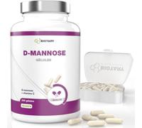 D-mannose 240 gélules 1950 mg par jour fortement dosé avec vitamine C