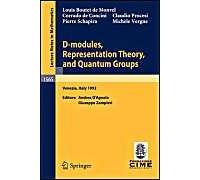 D-Modules, Representration Theory, And Quantum Groups